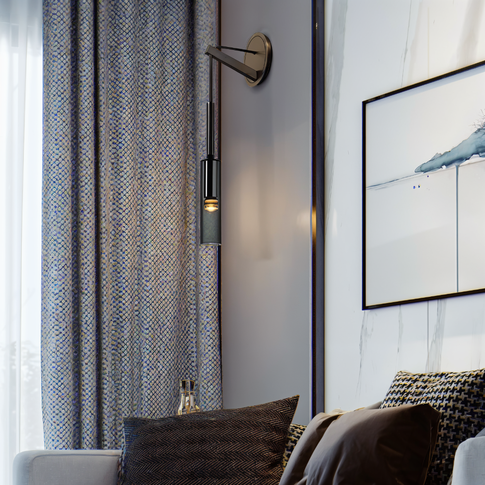Schlankes Rohrdesign LED-Kronleuchter - Ideal für kleine Räume