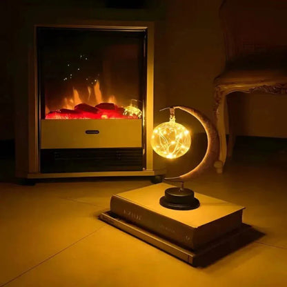 Verzauberte Mondlampe - Weiches Licht für eine verträumte, ruhige Atmosphäre