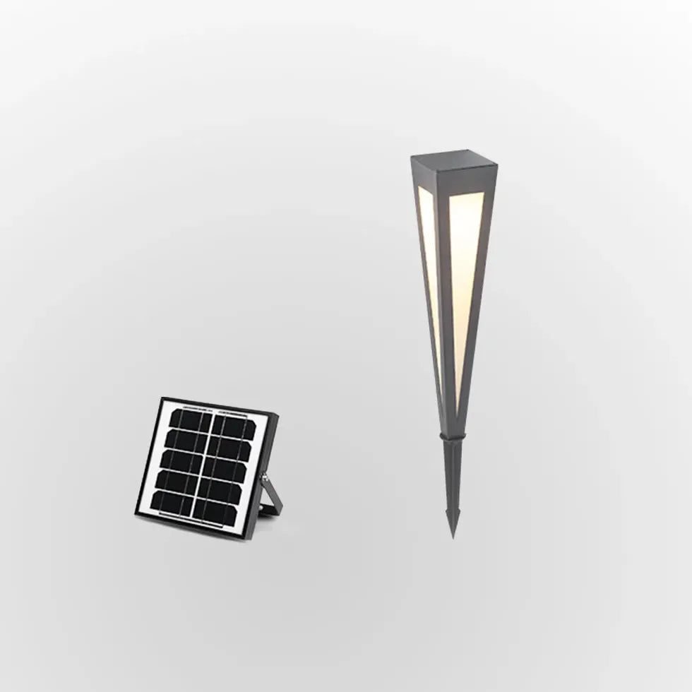 Solar LED Ground Spotlight with Remote Control – Waterproof Outdoor Garden Light 5