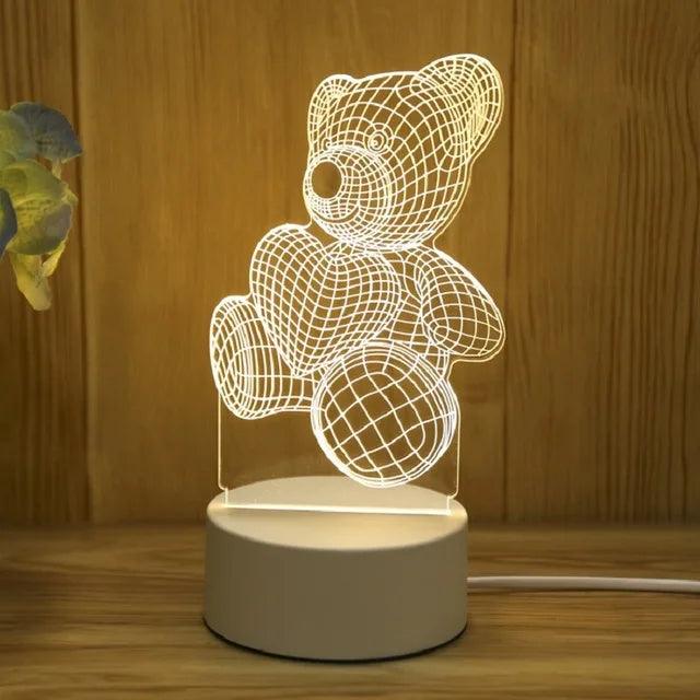 Hand-Blown Glass Night Light for Kids – Soft LED Glow for Peaceful Sleep 10