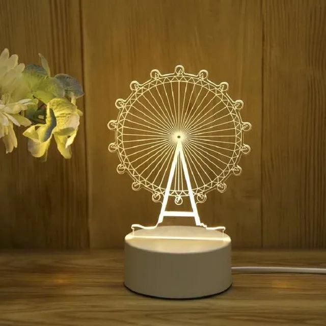 Hand-Blown Glass Night Light for Kids – Soft LED Glow for Peaceful Sleep 13