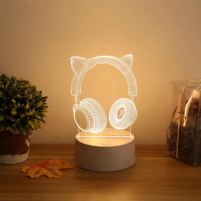 Hand-Blown Glass Night Light for Kids – Soft LED Glow for Peaceful Sleep 14