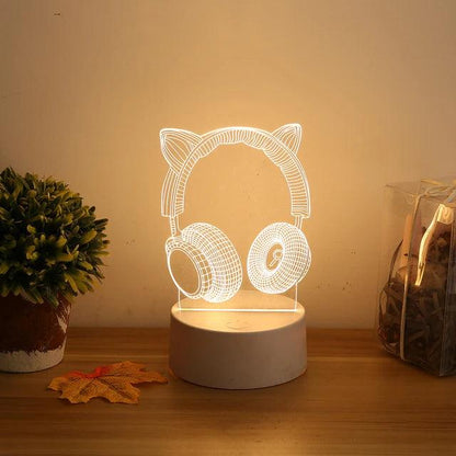 Hand-Blown Glass Night Light for Kids – Soft LED Glow for Peaceful Sleep 14