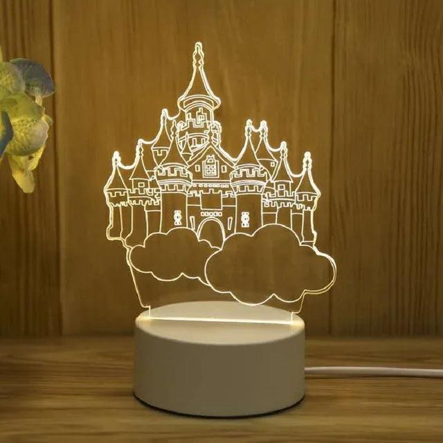 Hand-Blown Glass Night Light for Kids – Soft LED Glow for Peaceful Sleep 18