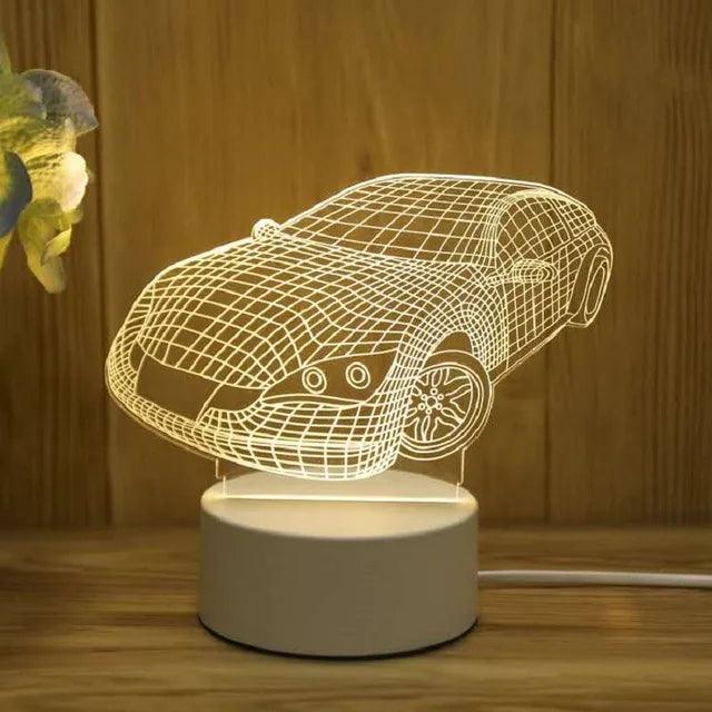 Hand-Blown Glass Night Light for Kids – Soft LED Glow for Peaceful Sleep 25