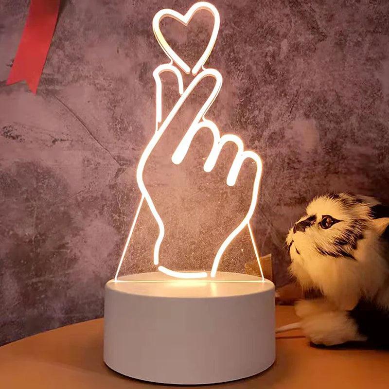 Hand-Blown Glass Night Light for Kids – Soft LED Glow for Peaceful Sleep 3
