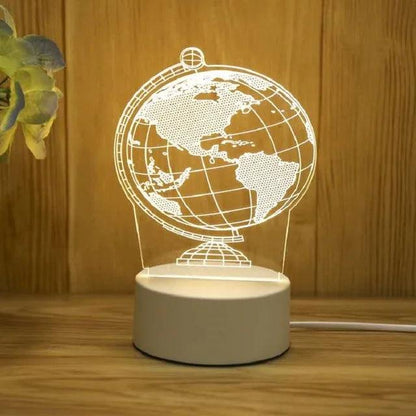Hand-Blown Glass Night Light for Kids – Soft LED Glow for Peaceful Sleep 35