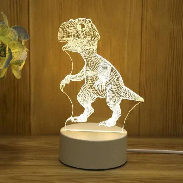 Hand-Blown Glass Night Light for Kids – Soft LED Glow for Peaceful Sleep 36