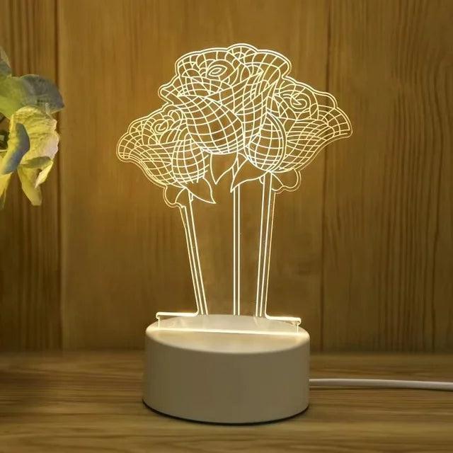Hand-Blown Glass Night Light for Kids – Soft LED Glow for Peaceful Sleep 8
