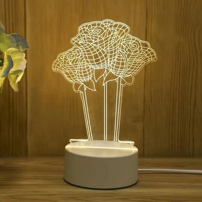 Hand-Blown Glass Night Light for Kids – Soft LED Glow for Peaceful Sleep 8