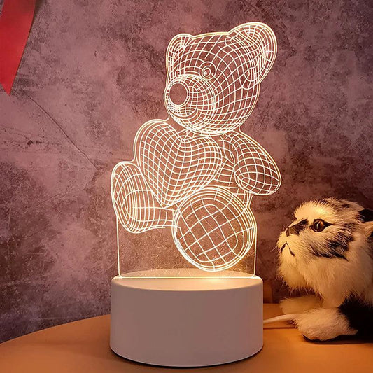 Hand-Blown Glass Night Light for Kids – Soft LED Glow for Peaceful Sleep 1