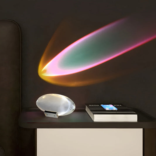 Magical Crystal Spectrum Lamp – LED Light with Colorful Prism for Home Décor 1