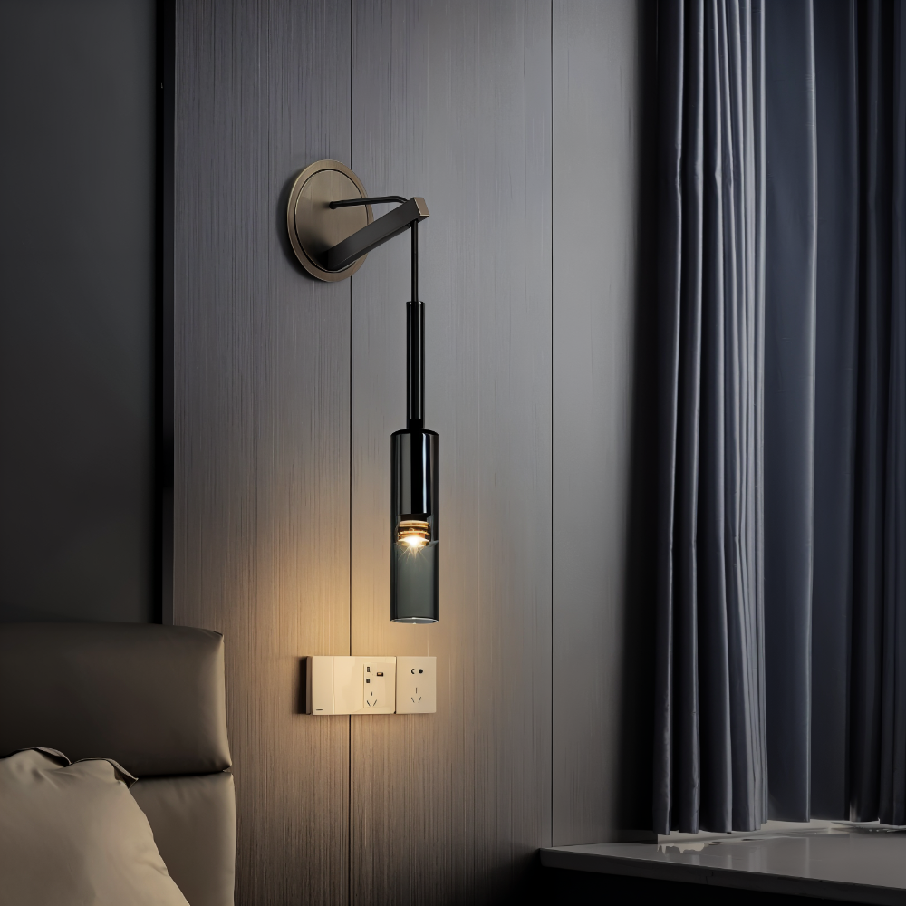 Schlankes Rohrdesign LED-Kronleuchter - Ideal für kleine Räume