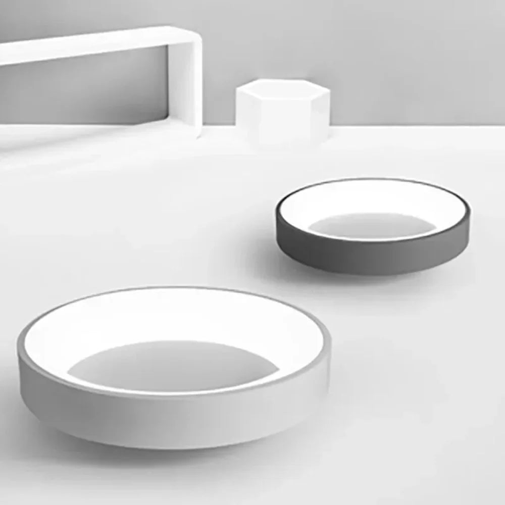 Modern Round LED Ceiling Light with Remote Control – Energy-Efficient Minimalist Design 4