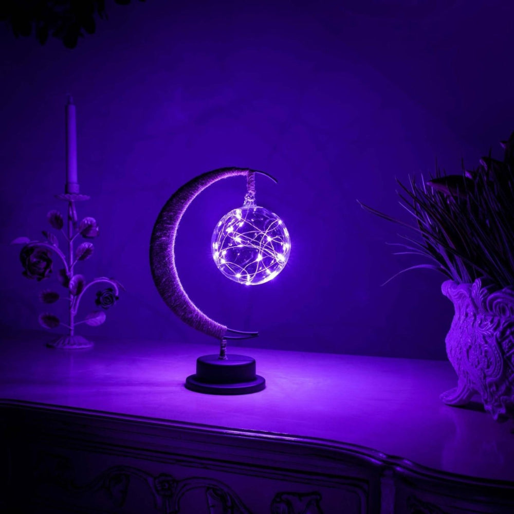 Verzauberte Mondlampe - Weiches Licht für eine verträumte, ruhige Atmosphäre