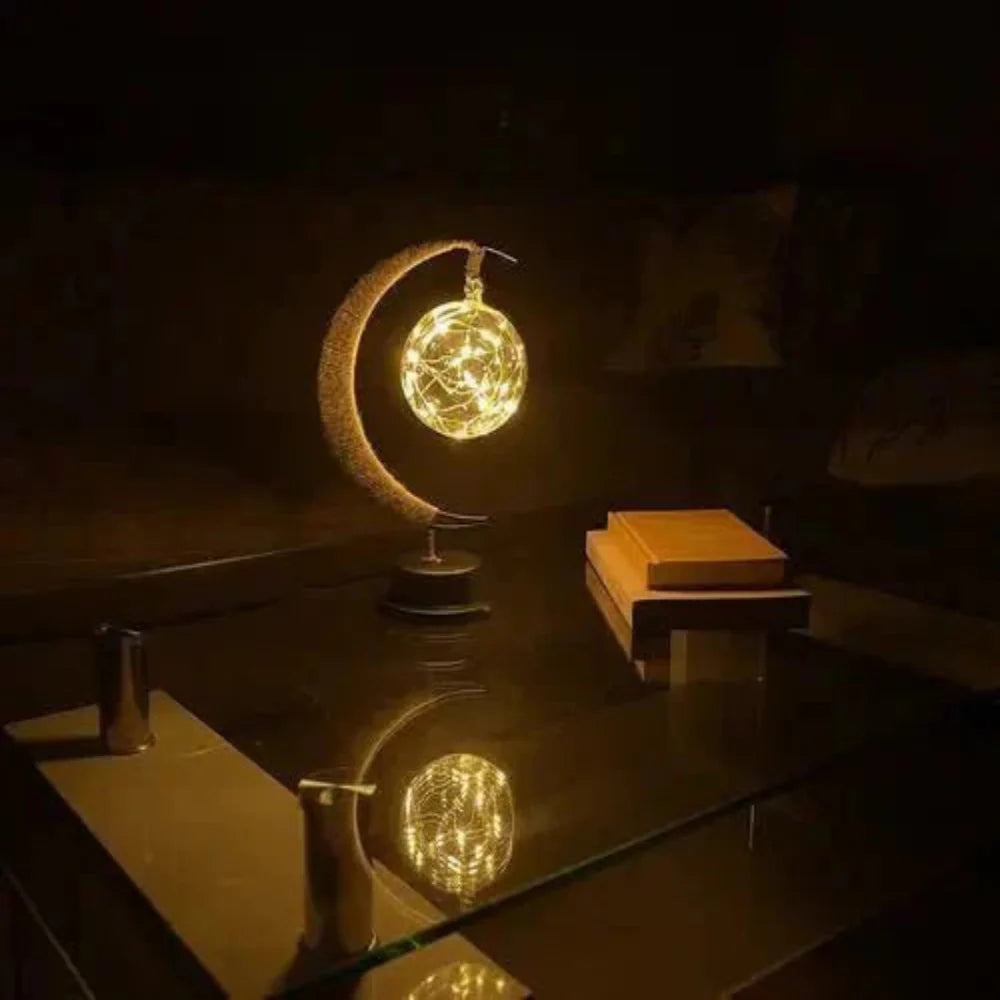 Verzauberte Mondlampe - Weiches Licht für eine verträumte, ruhige Atmosphäre