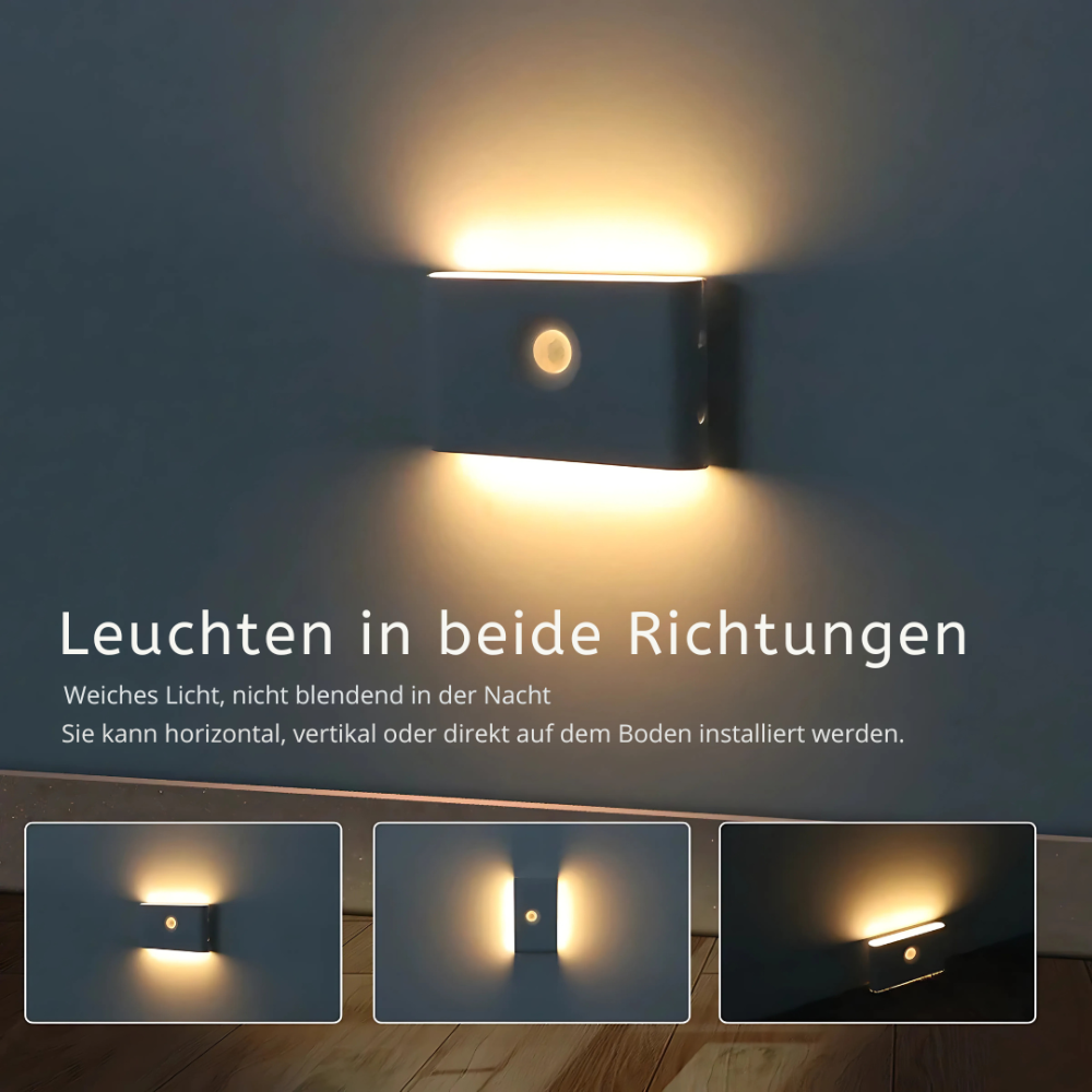 LED Night Light with Motion Sensor Activation – Energy Efficient and USB Rechargeable 2