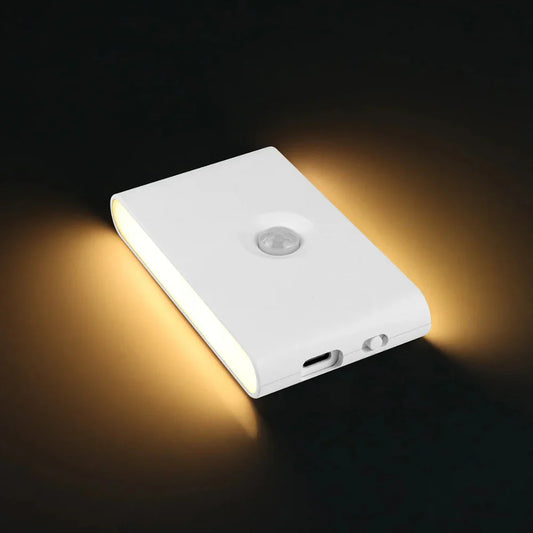 LED Night Light with Motion Sensor Activation – Energy Efficient and USB Rechargeable 1