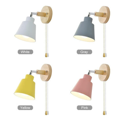 Adjustable Wall Light with Pull Chain Switch – Vintage Industrial Design 8