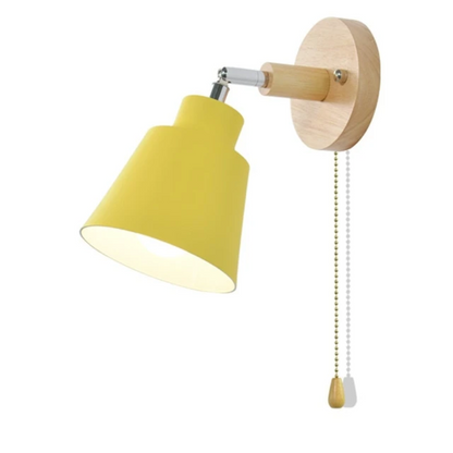 Adjustable Wall Light with Pull Chain Switch – Vintage Industrial Design 12