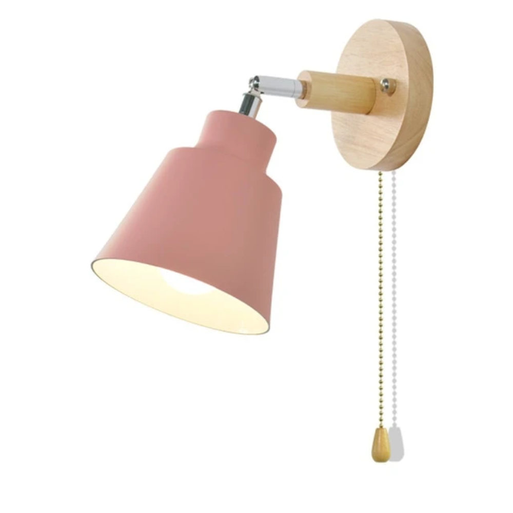 Adjustable Wall Light with Pull Chain Switch – Vintage Industrial Design 13
