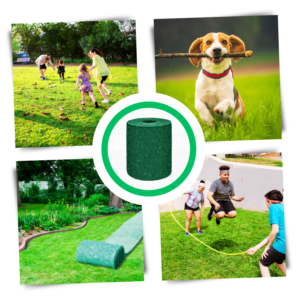 All-in-One Grass Seed Mat for Easy Lawn Repair – Eco-Friendly and Water-Activated 4