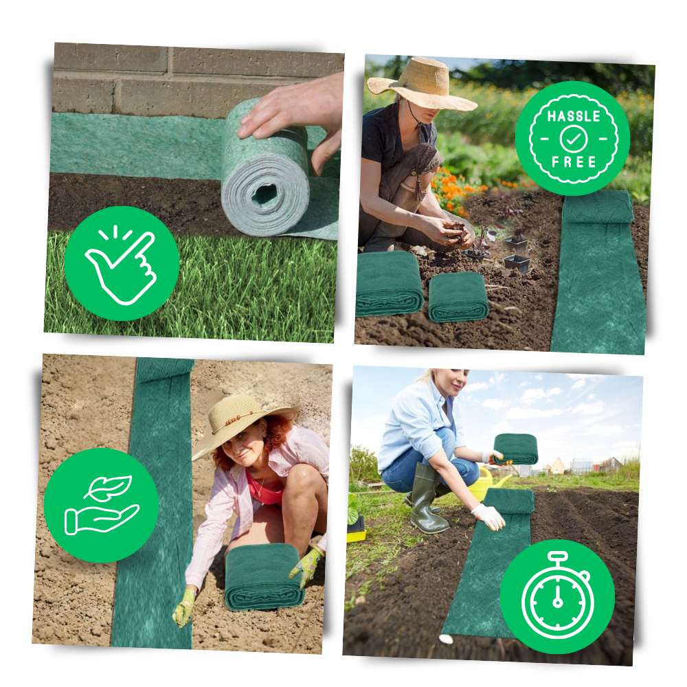 All-in-One Grass Seed Mat for Easy Lawn Repair – Eco-Friendly and Water-Activated 6