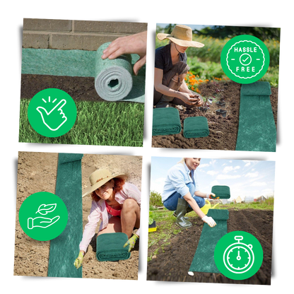All-in-One Grass Seed Mat for Easy Lawn Repair – Eco-Friendly and Water-Activated 6