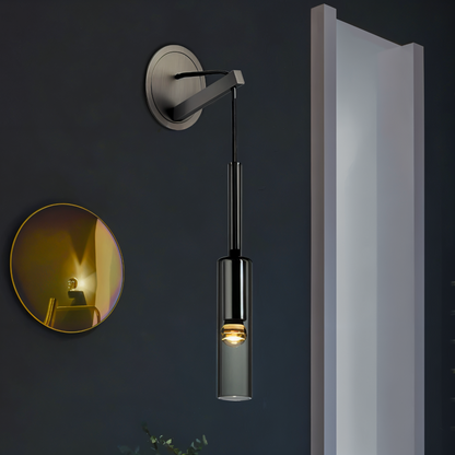 Schlankes Rohrdesign LED-Kronleuchter - Ideal für kleine Räume