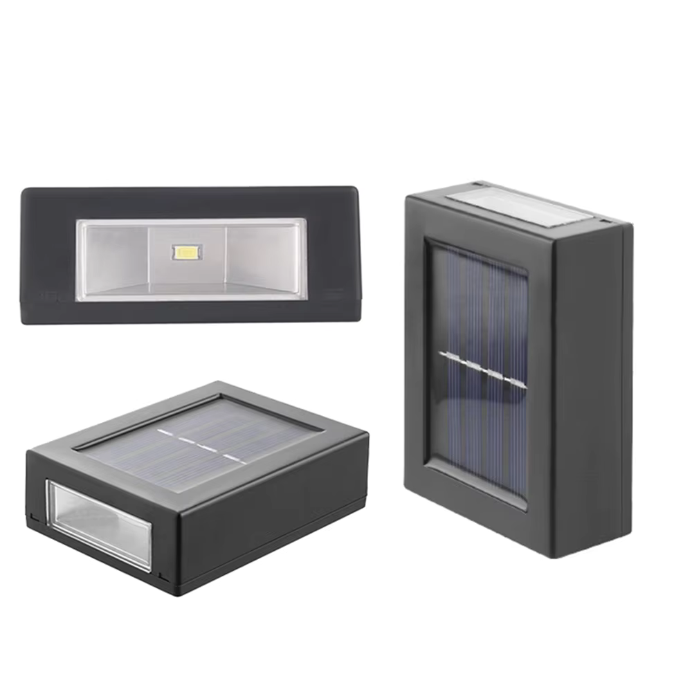 Solarbetriebene LED-Wandleuchte - Keine Kabel, keine Batterien, nur Sonne