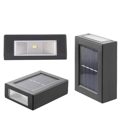 Solarbetriebene LED-Wandleuchte - Keine Kabel, keine Batterien, nur Sonne