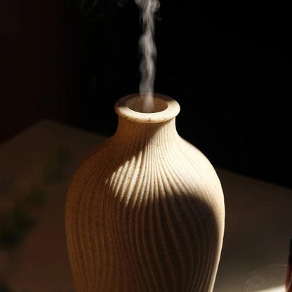 Modern Boho-Style Polyresin Aroma Diffuser – Ultrasonic Humidifier for Home and Office 7