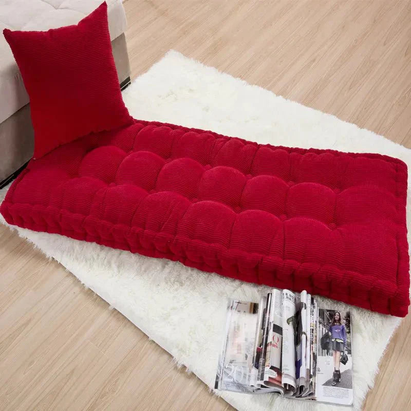 Long Plush Cord Cushion for Benches – 8 cm Thick Soft Seating in Various Colors 9