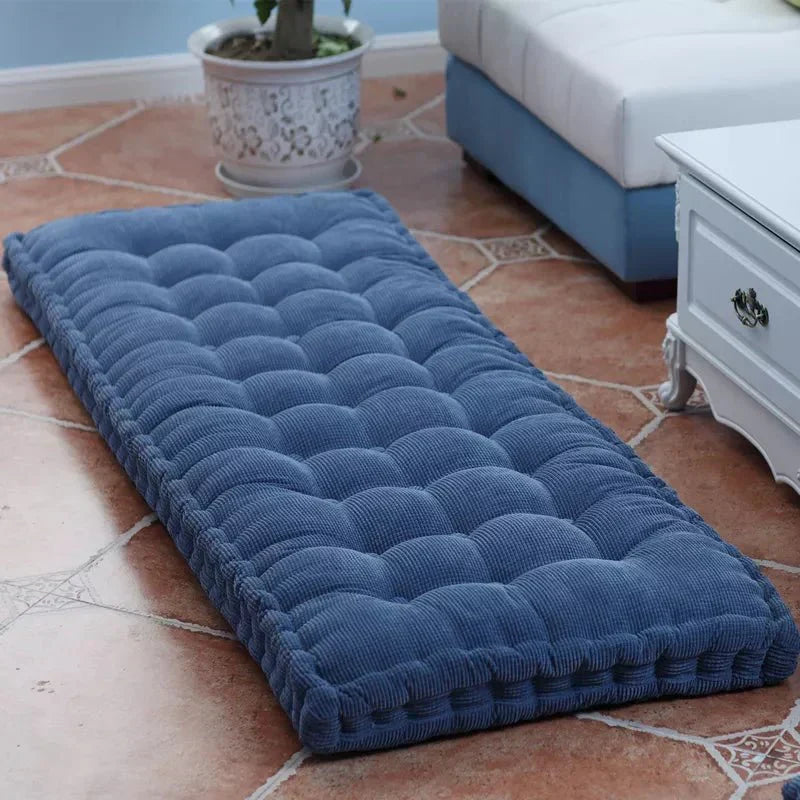 Long Plush Cord Cushion for Benches – 8 cm Thick Soft Seating in Various Colors 2