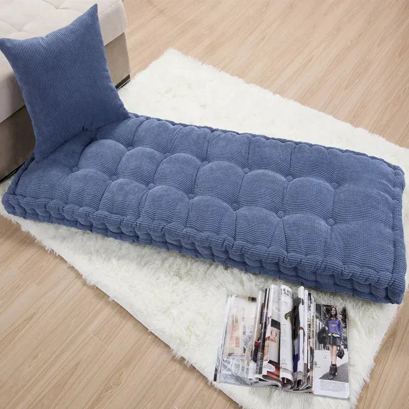 Long Plush Cord Cushion for Benches – 8 cm Thick Soft Seating in Various Colors 8