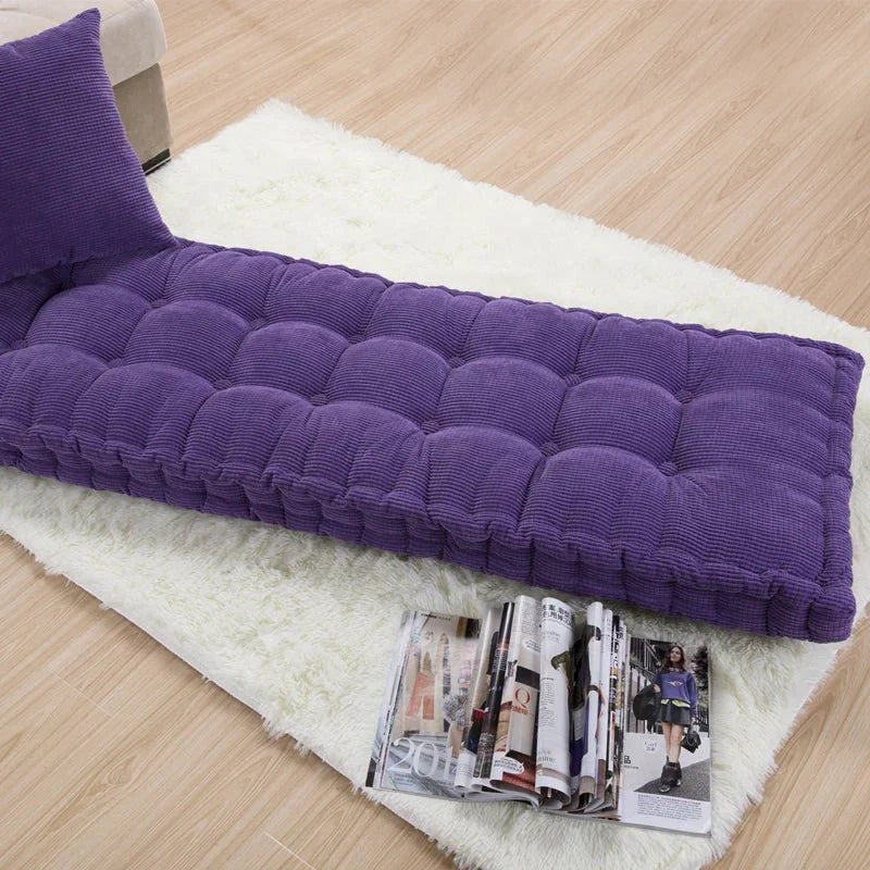 Long Plush Cord Cushion for Benches – 8 cm Thick Soft Seating in Various Colors 5
