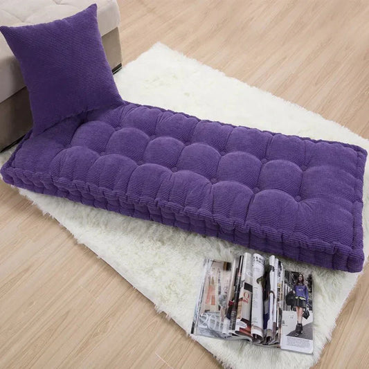 Long Plush Cord Cushion for Benches – 8 cm Thick Soft Seating in Various Colors 1