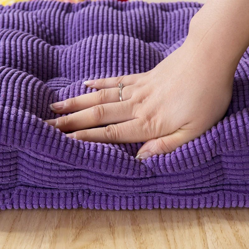 Long Plush Cord Cushion for Benches – 8 cm Thick Soft Seating in Various Colors 7