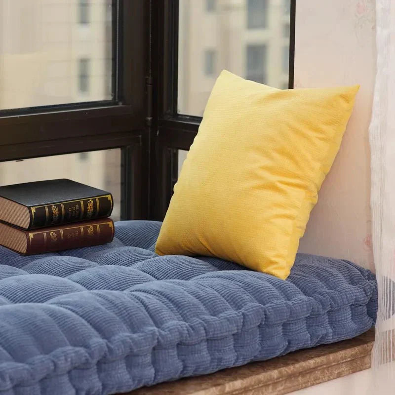 Long Plush Cord Cushion for Benches – 8 cm Thick Soft Seating in Various Colors 6