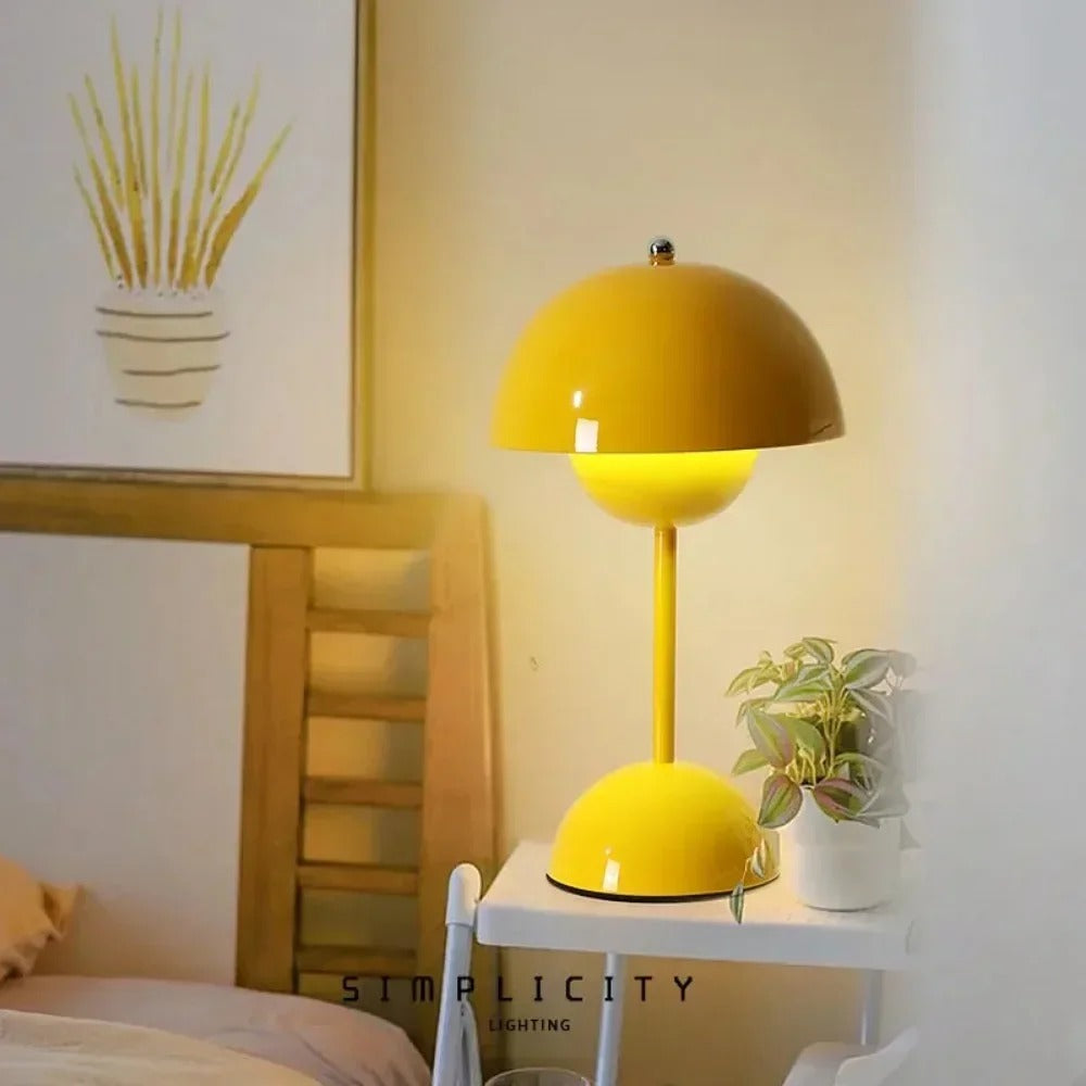 Cordless LED Table Lamp with Adjustable Brightness – Modern Design for Bedside, Desk, or Living Room 3