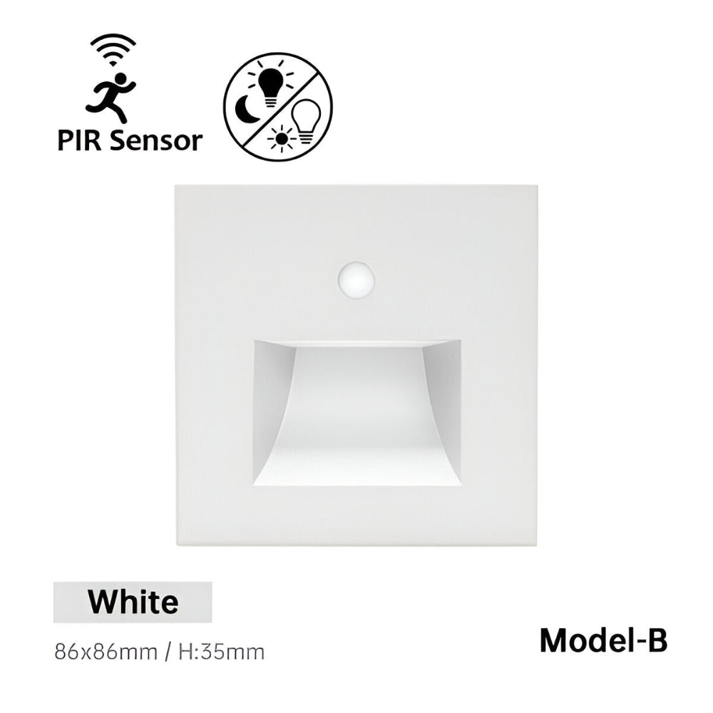 Modern Motion Sensor Stair Light – Stylish LED Wall Light for Safety and Ambiance 16