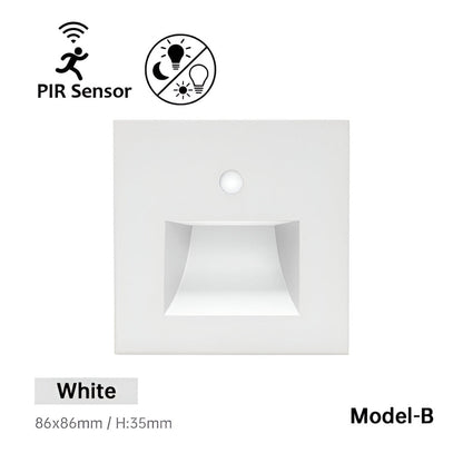 Modern Motion Sensor Stair Light – Stylish LED Wall Light for Safety and Ambiance 16