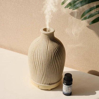 Modern Boho-Style Polyresin Aroma Diffuser – Ultrasonic Humidifier for Home and Office 10