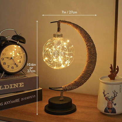 Verzauberte Mondlampe - Weiches Licht für eine verträumte, ruhige Atmosphäre