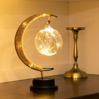 Verzauberte Mondlampe - Weiches Licht für eine verträumte, ruhige Atmosphäre