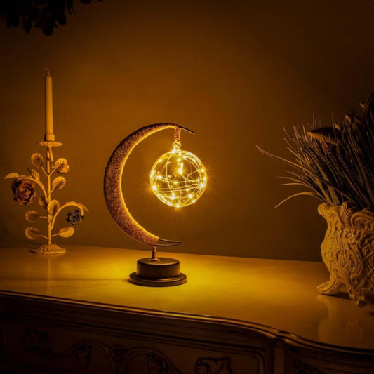 Verzauberte Mondlampe - Weiches Licht für eine verträumte, ruhige Atmosphäre