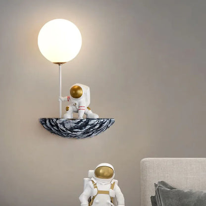 Astrowyn - Astronauten-Wandleuchte für Kinder