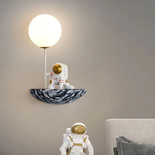 Astrowyn - Astronauten-Wandleuchte für Kinder
