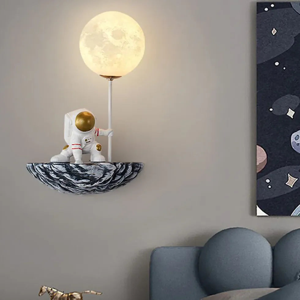 Astrowyn - Astronauten-Wandleuchte für Kinder