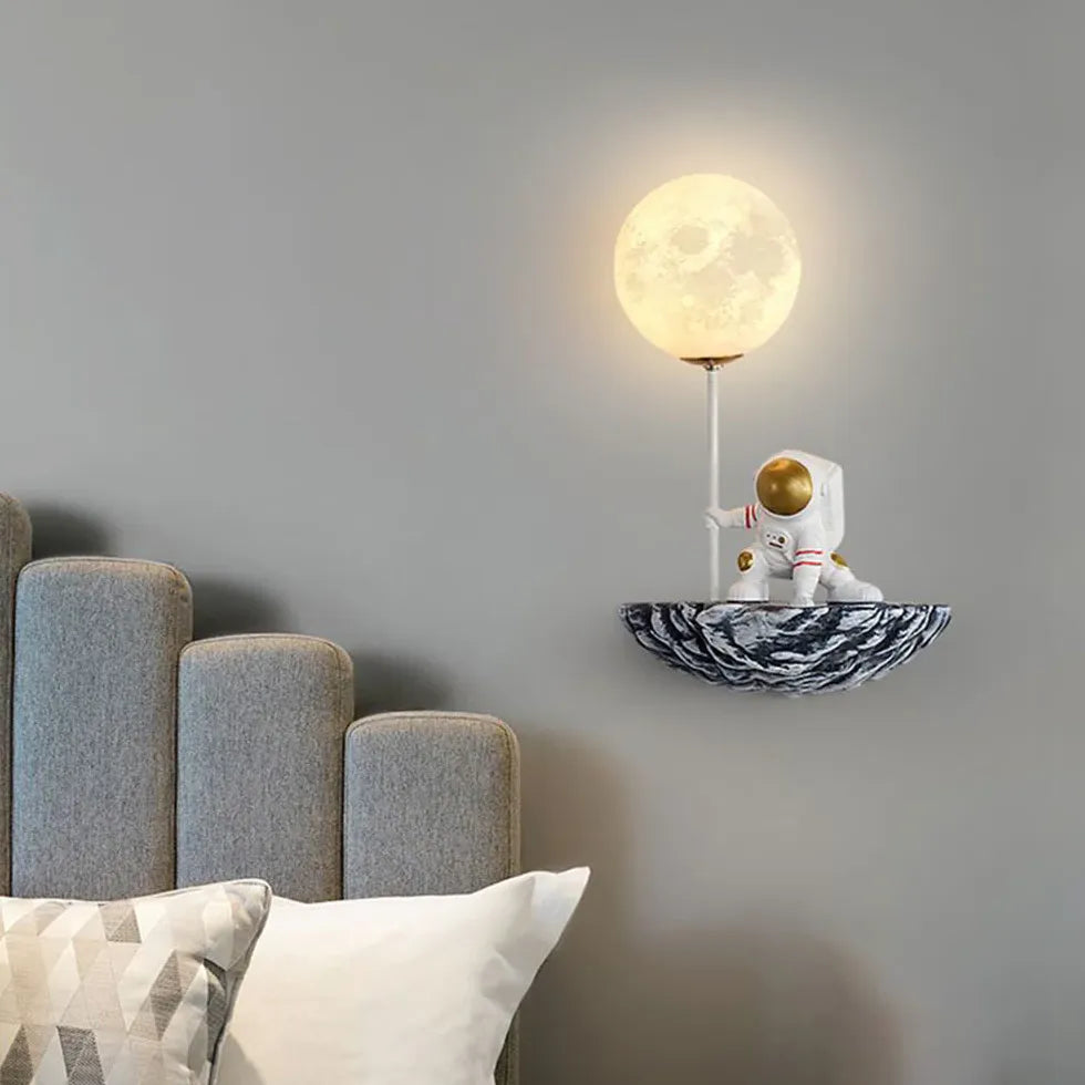 Astrowyn - Astronauten-Wandleuchte für Kinder